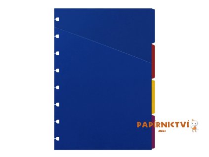 32004 filofax notebook rozrazovac mix barev a5