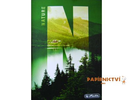 33210 sesit herlitz 564 a5 60 listu linka priroda