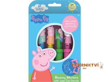 0003976 foukaci fixy prasatko peppa