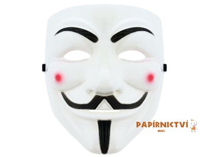 35838 maska anonymous vendeta plastova