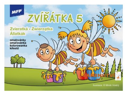 Omalovánky MFP Zvířátka 5 5301188