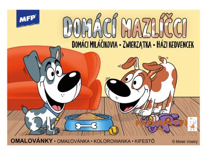 Omalovánky MFP Domácí mazlíčci 5301192
