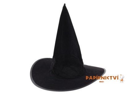 36235 1 klobouk carodej cerny detsky