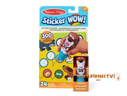 36247 5 y razitkovac se samolepkami sticker wow pejsek mdd50201