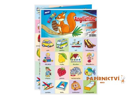 Pexeso MFP 3xA4 Angličtina pro děti 5300906