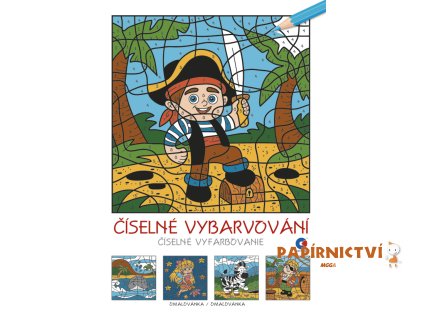 38299 omalovanka a4 ciselne vybarvovani