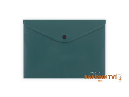 Psaníčko s drukem A5 VERDE zelená 2-678