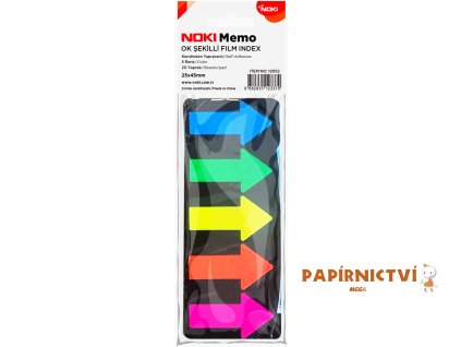 NOKI Bloček MEMO film index šipky 5 barev 20l