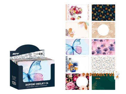 Dopisní obálka MFP C6 barevná (mix) 5550233