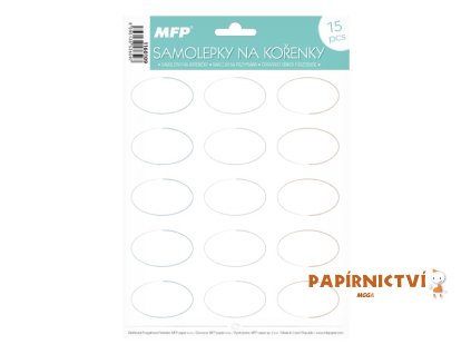 Samolepky na kořenky 16,2x23cm čisté 1160109
