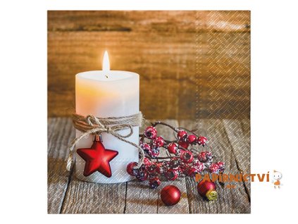 Ubrousek P 33x33 vánoční SDL019530 2011132