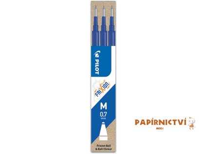 Náplň FriXion Ball 0,7 -Sada 3 ks - modrá