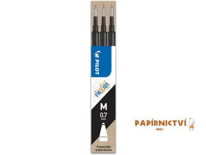 Náplň FriXion Ball 0,7 -Sada 3 ks - černá