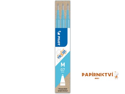 Náplň FriXion Ball 0,7 -Sada 3 ks - světle modrá