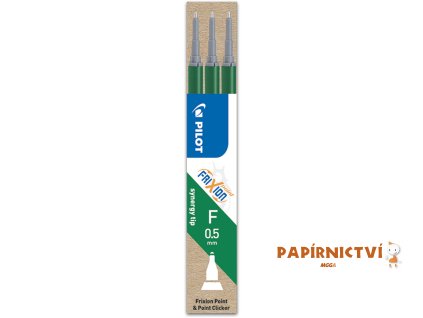 Náplň FriXion Point 0,5 - Sada 3 ks - zelená