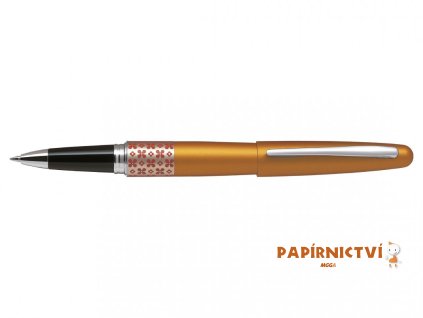 6081 y roller pilot mr retro pop collection metalicka oranzova