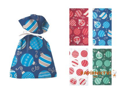 Sáček vánoční 20x35cm Joy 5800801