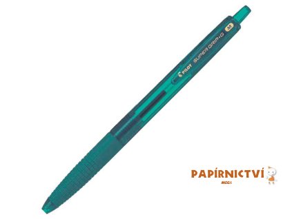 Kuličkové pero Super Grip-G M, RT - smaragdově zelené