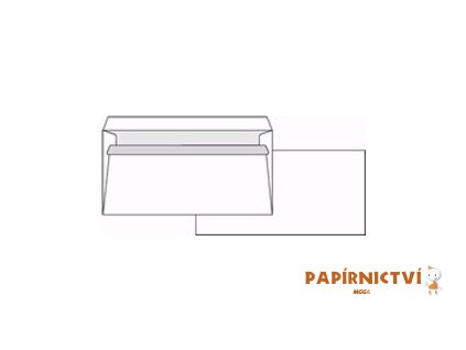 6882 obalka dl samolepici s kryci paskou