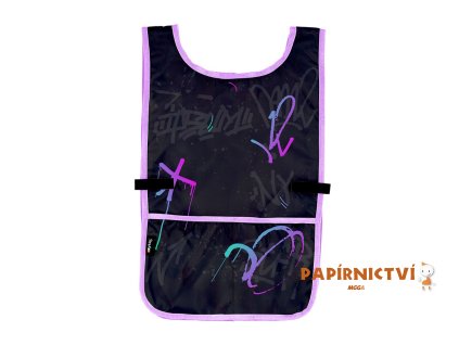 Zástěra pončo Graffiti girl 6-70326