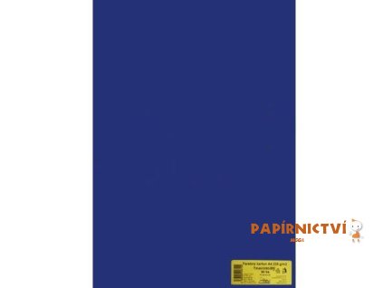 notes kreslici karton a4 gramaz 225 g 50 listu tmave modry