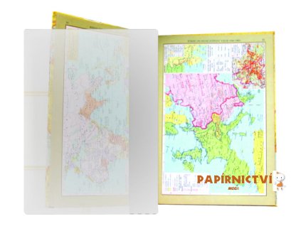 Obal na atlas světa / pvc 1-126