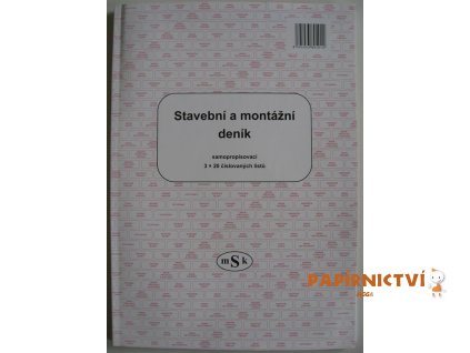 7299 stavebni denik samopropis a4 401