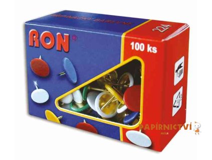 7524 pripinacky ron 10mm 100ks barevne typ 224