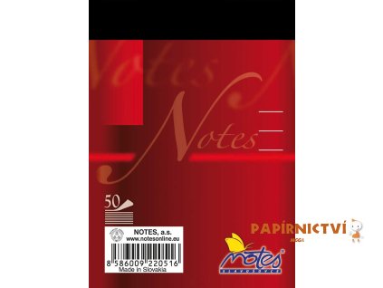 8124 17054 4b notes cerveny