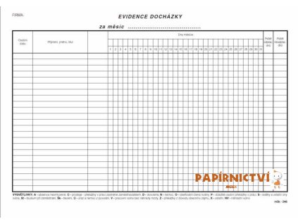 8424 evidence dochazky a4 246