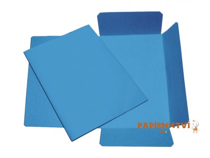 8448 mapa 253 skladana modra