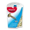 38810 1 sponky maped mosazne 40 ks krabicka