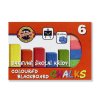 4041 souprava kridy skolni barevne 6ks 011250500000