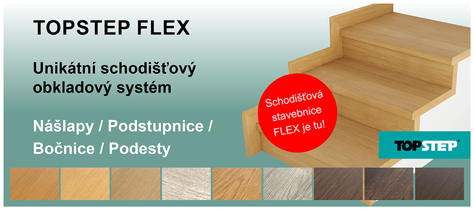 TOPSTEP Flex schodišťový obklad