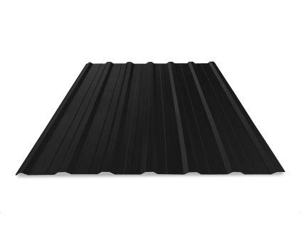 Plech vlnity ST18 RAL 9005