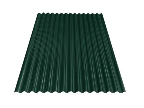 Vlnitý plech S18 - RAL 6005 (Zelená) 0,4x883x2500 mm