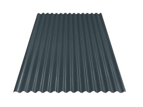 Vlnitý plech S18 - RAL 7016 (Antracit) 0,4x883x2000 mm