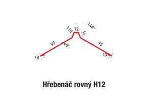 Hřebenáč rovný H12