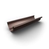 125 90 Glossy Gutter RAL 8017