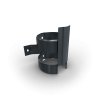 125 90 Glossy Downpipe Bracket RAL 7016