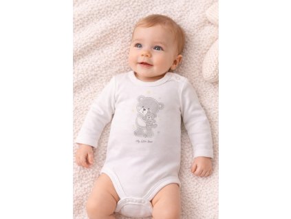 Kojenecke body s aplikaciou medvedíka