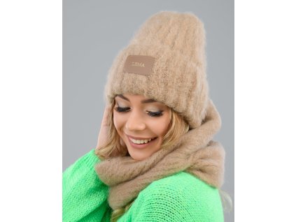 Damski komplet zimowy LEMA Holly bezowy 5