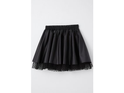 breeze kiz cocuk deri etek tullu beli 4ab5 8