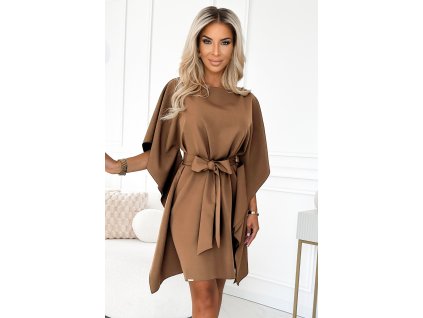 Elegantné dámske motýlie šaty Sofia s viazaním v páse v rôznych farebných prevedeniach