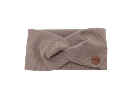 Detská bavlnená čelenka pre dievčatá s uzlom – jesenná a jarná