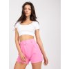 Dámske elegantné kraťasy ružová4