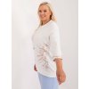 pol pl Hurt Ecru codzienna bluzka plus size z nadrukiem 408260 4