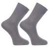 Pánske bavlnené ponožky svetlo sive
