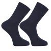 Pánske bavlnené ponožky tmavo sive