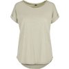 Dámske tričko, predlžený zadný diel PS 560036 build your brand by 036 soft salvia FRONT d23bc368 d684 404a aa26 06b8960d8e15 web